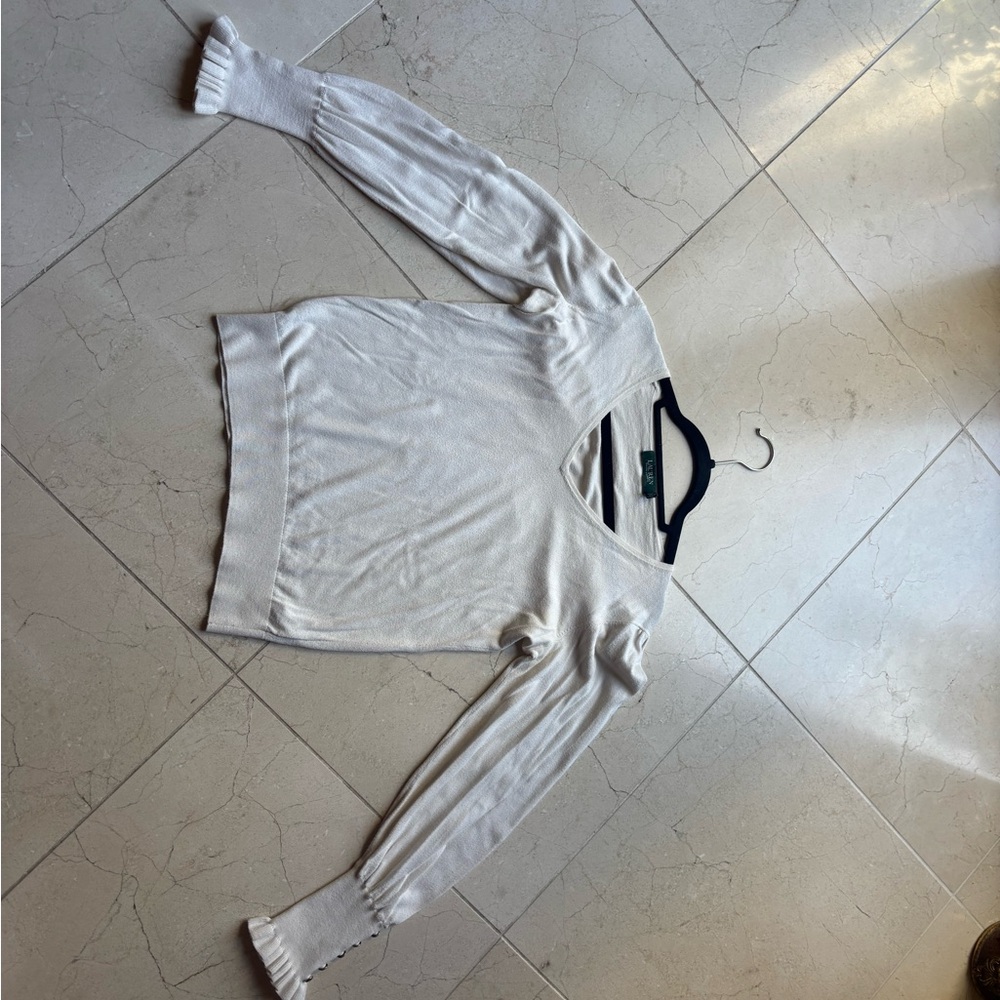Ralph Lauren Cream Sweater